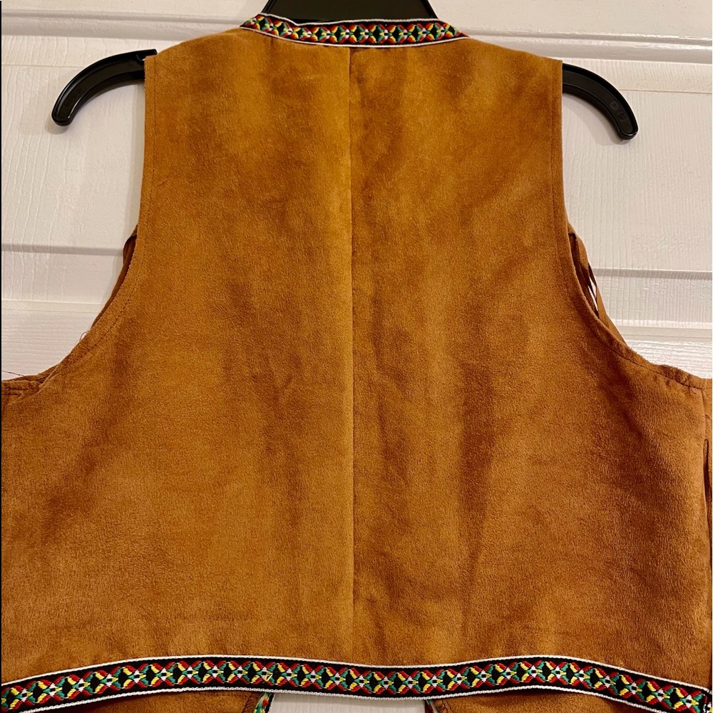 Velvet vest for girls large size - Picture 2 of 8